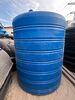 Емкость цилиндрическая вертикальная 3000 литров (синяя) АКВАПЛАСТ