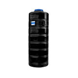 Емкость цилиндрическая вертикальная 1000 литров ВЫСОКАЯ (черная) АКВАПЛАСТ