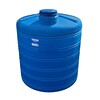 Емкость цилиндрическая вертикальная УСИЛЕННАЯ 3000 литров (синяя) АКВАПЛАСТ