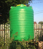 Емкость цилиндрическая вертикальная 5000 литров (зеленая) KSC