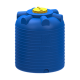 Емкость цилиндрическая вертикальная 2000 литров (синяя) KSC