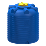 Емкость цилиндрическая вертикальная 3000 литров (синяя) KSC