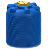Емкость цилиндрическая вертикальная 5000 литров (синяя) KSC
