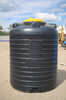 Емкость цилиндрическая вертикальная 5000 литров (черная) KSC