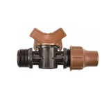Rain Bird BF valve lock - кран для капельных линий 3/4" НР, 17 мм