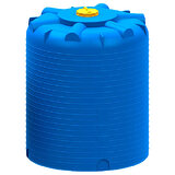 Емкость цилиндрическая вертикальная 25000 литров (цвет синий) KSC