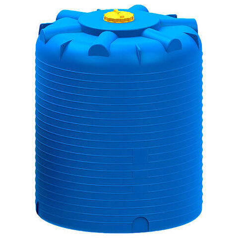 Емкость цилиндрическая вертикальная 25000 литров (цвет синий) KSC