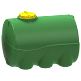 Емкость 10000 литров  цилиндрическая горизонтальная (зеленая) KSC